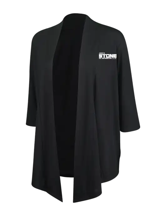 Black Womens Concept Shrug w/John W. Stone Oil Logo