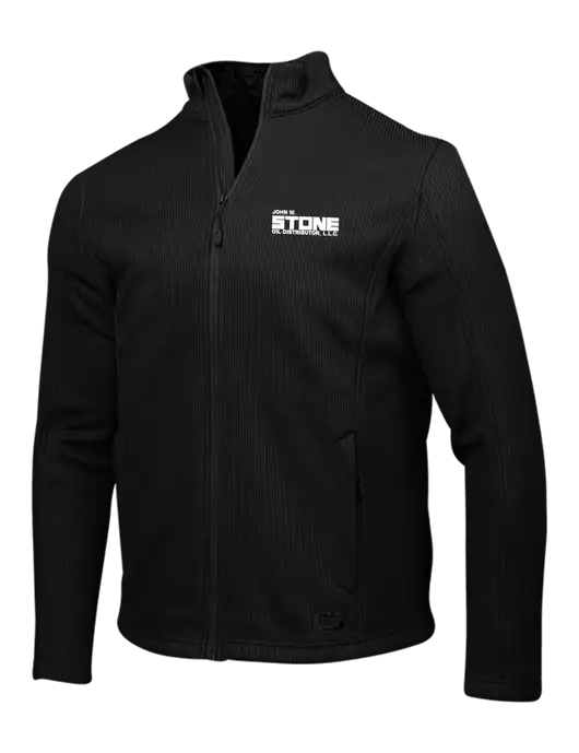 OGIO Blacktop Grit Fleece Jacket w/John W. Stone Oil Logo