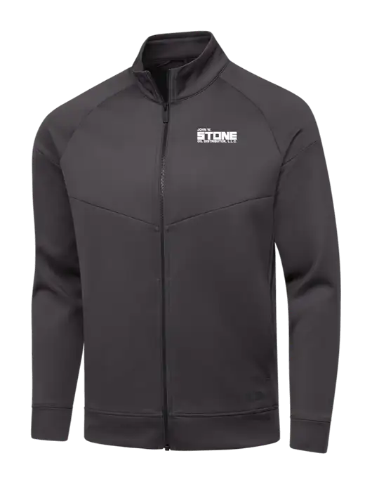 OGIO Dark Grey Endurance Modern Performance Full-Zip w/John W. Stone Oil Logo