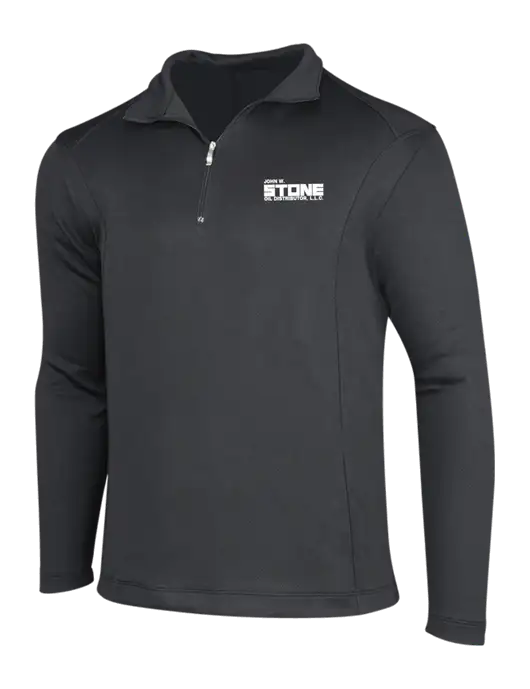 NIKE Dark Grey Sport Cover-Up w/John W. Stone Oil Logo