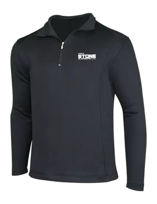 NIKE Black Sport Cover-Up w/John W. Stone Oil Logo