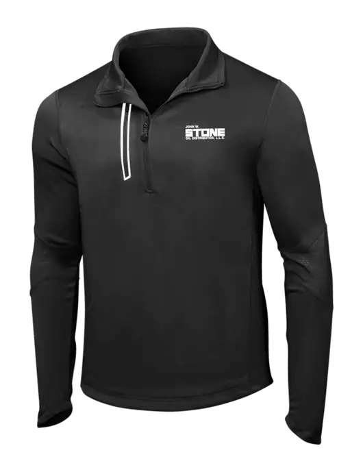 OGIO Blacktop Endurance Fulcrum 1/4 Zip w/John W. Stone Oil Logo