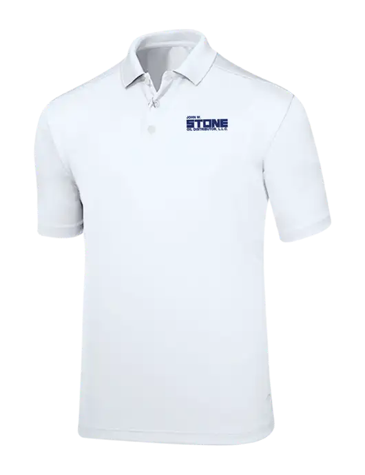 Callaway Core Bright White Performance Polo w/John W. Stone Oil Logo