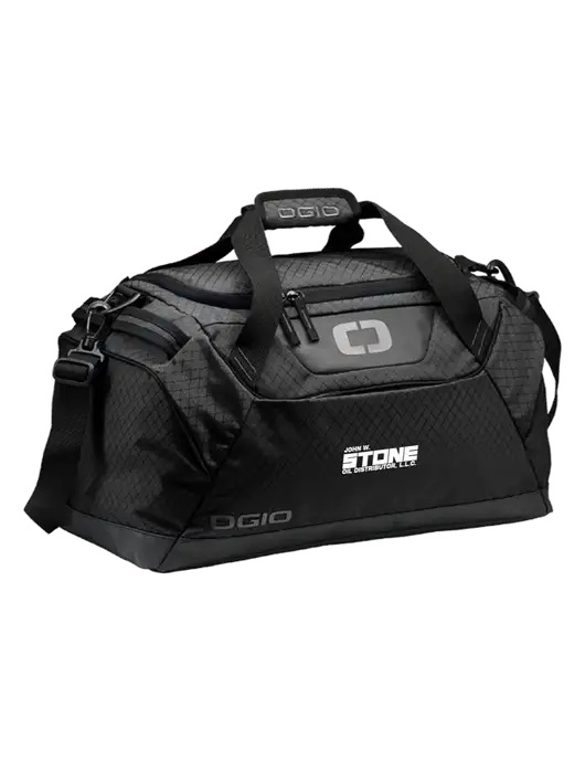 OGIO Black Catalyst Duffle
 w/John W. Stone Oil Logo