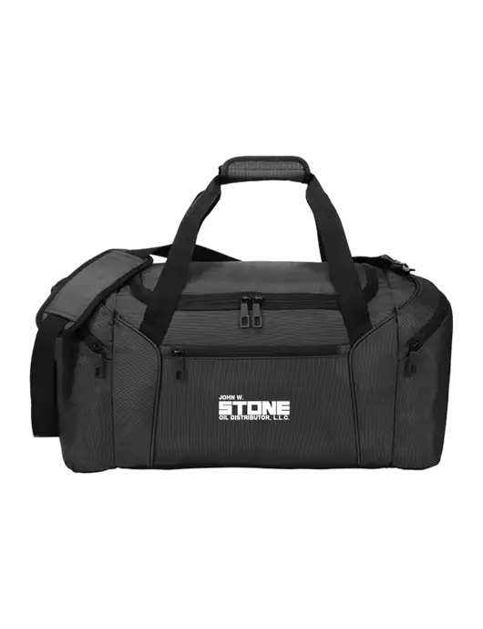 Slim & Lite Dark Grey Duffel    w/John W. Stone Oil Logo